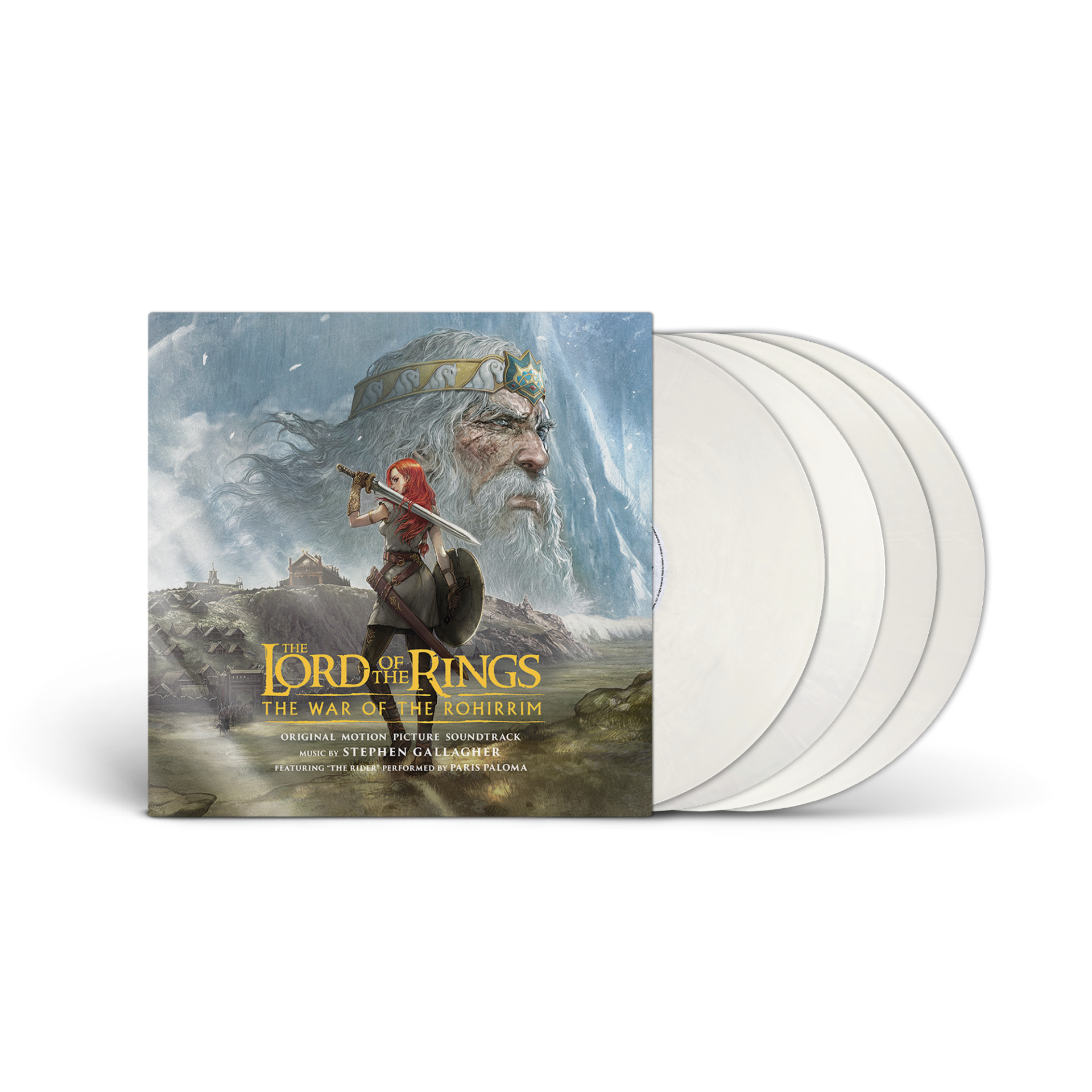 2. Sampul dan Cakram Vinyl Lotr Wotr